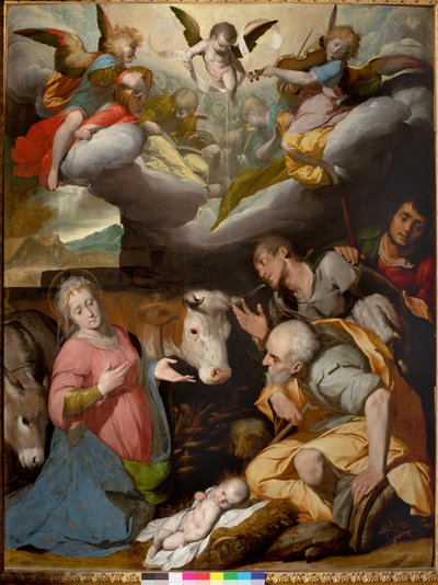 Adorazione dei Pastori da Giovanni Battista Crespi