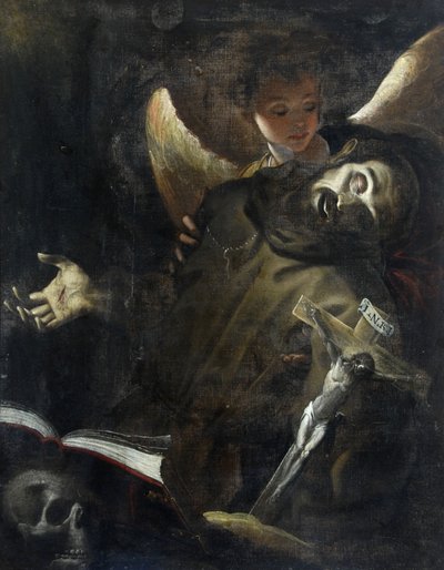 San Francesco in estasi, c.1598 da Giovanni Battista Crespi
