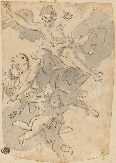 Angeli e putti da Giovanni Battista Crosato