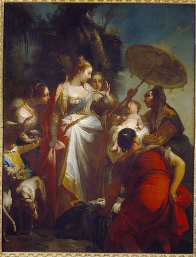 La scoperta di Mosè da Giovanni Battista Crosato