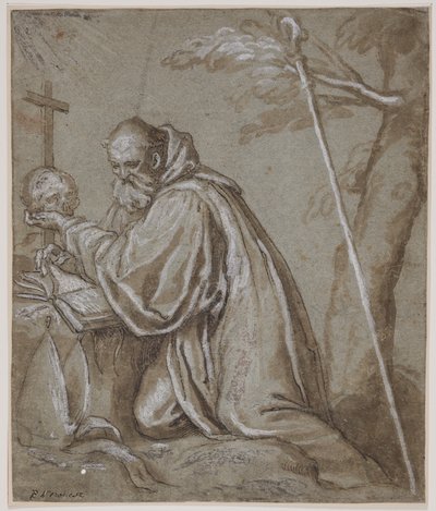 San Bernardo in penitenza da Giovanni Battista Fontana