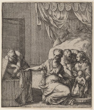 La nascita della Vergine da Giovanni Battista Fontana