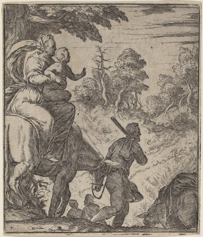 La fuga in Egitto da Giovanni Battista Fontana