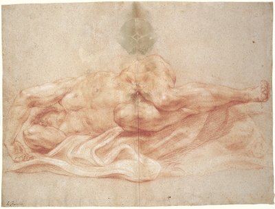 Nudo maschile da Giovanni Battista Gaulli