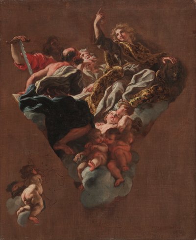 Schizzo per I Quattro Profeti d