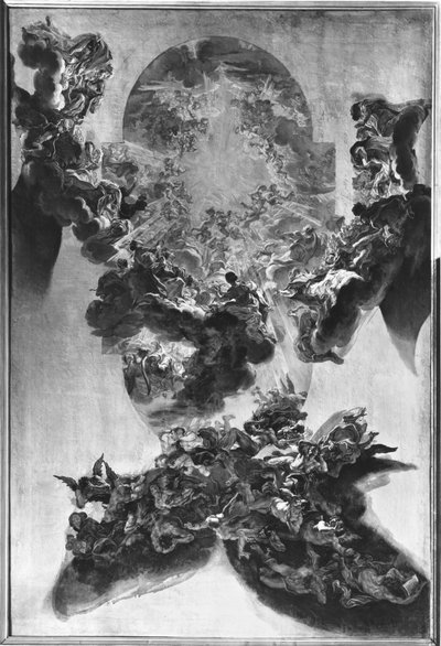 Trionfo nel nome di Gesù da Giovanni Battista Gaulli