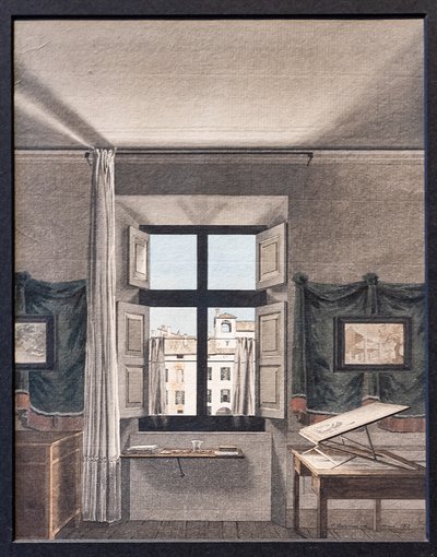 Lo studio del pittore a Parma da Giovanni Battista Gubernatis