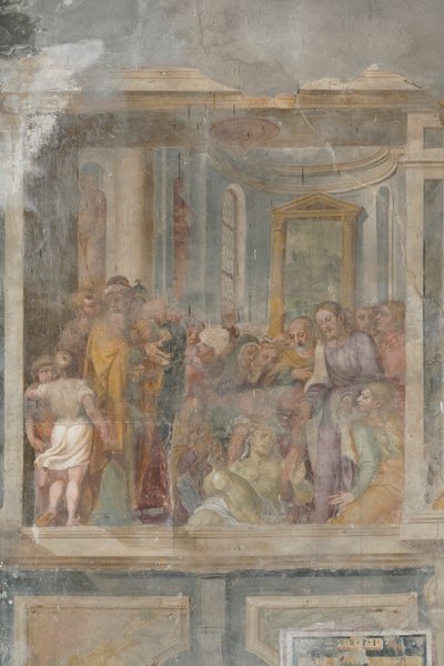 Resurrezione di Lazzaro (dettaglio) da Giovanni Battista Guerinoni