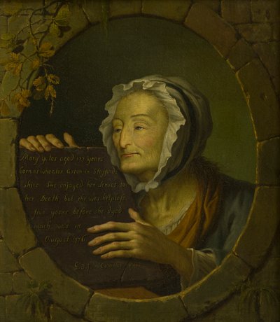 Ritratto di Mary Yates (1649-1776) da Giovanni Battista Innocenzo Colombo