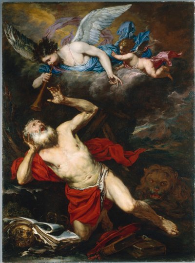 La Visione di San Girolamo da Giovanni Battista Langetti