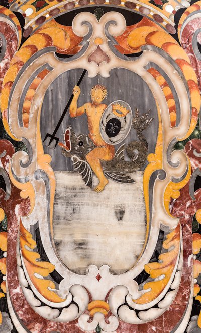 Cattedrale di San Cataldo, Cappella di San Cataldo, altare del Santo, particolare, Taranto, Puglia (foto) da Giovanni Battista Lombardelli