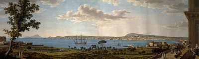 Veduta di Posillipo e Napoli da Portici da Giovanni Battista Lusieri
