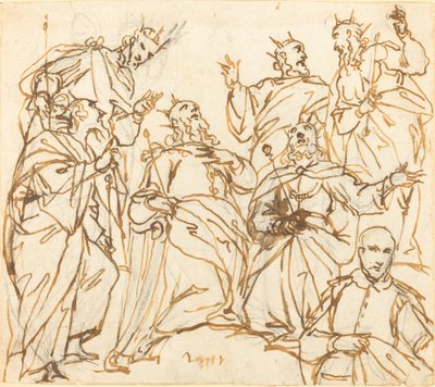 Davide e i Patriarchi con un Donatore da Giovanni Battista Maganza II