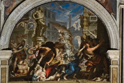 Il massacro degli innocenti, c.1690-91 da Giovanni Battista Merano