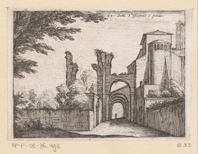 Clivus Scauri e i Santi Giovanni e Paolo da Giovanni Battista Mercati