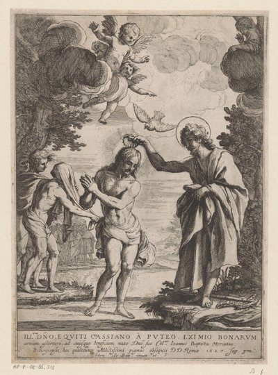 Battesimo di Cristo da Giovanni Battista Mercati