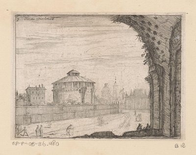 Resti delle Terme di Diocleziano a Roma da Giovanni Battista Mercati