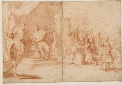 Il martirio dei Santi Maris e Marta di Persia e dei loro figli da Giovanni Battista Mercati