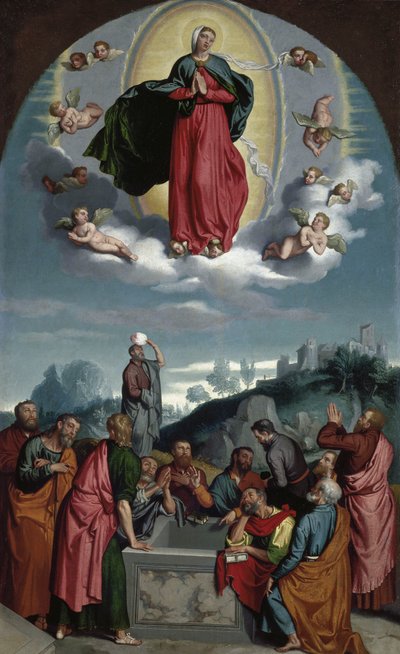Assunzione della Vergine da Giovanni Battista Moroni
