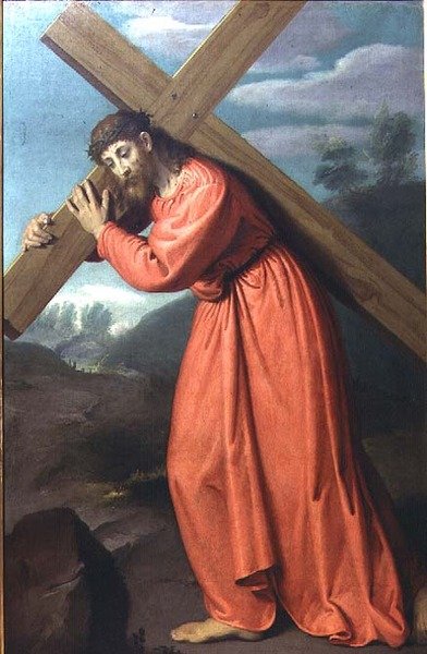 Cristo che porta la croce, c.1565 da Giovanni Battista Moroni