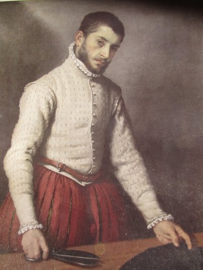 Italian: Il Tagliapanni The Tailor da Giovanni Battista Moroni