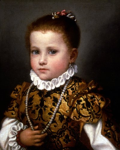Bambina della casa Redetti da Giovanni Battista Moroni