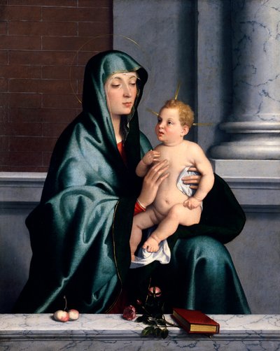 Madonna con Bambino da Giovanni Battista Moroni