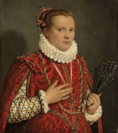 Ritratto di una giovane donna da Giovanni Battista Moroni