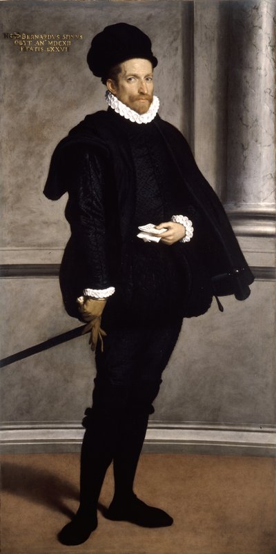 Ritratto di Bernardo Spini, ca 1573-1575 da Giovanni Battista Moroni