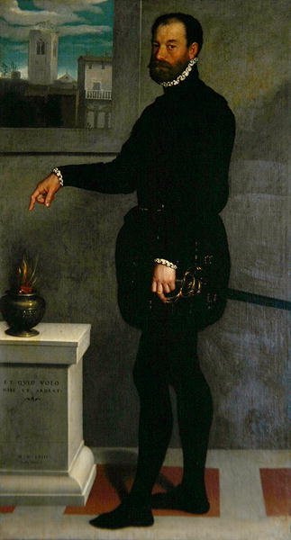 Ritratto del Conte Secco Suardo da Giovanni Battista Moroni