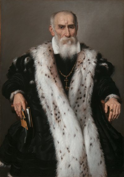 Ritratto di Gian Girolamo Albani 1504-1591, 1573 da Giovanni Battista Moroni