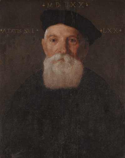 Ritratto di vecchio uomo da Giovanni Battista Moroni