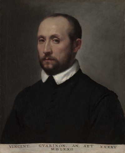Ritratto di Vincenzo Guarignoni, c.1572 da Giovanni Battista Moroni