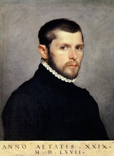 Ritratto di giovane uomo da Giovanni Battista Moroni