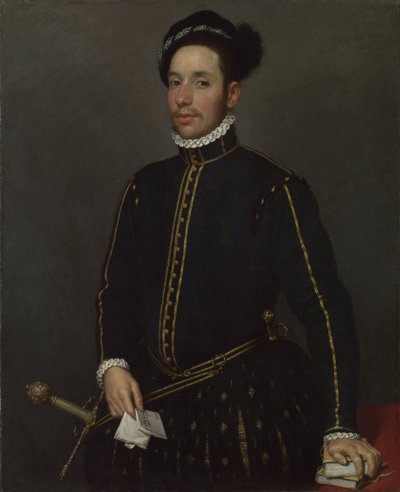 Ritratto di un gentiluomo Il Gentile Cavaliere, c. 1565 da Giovanni Battista Moroni