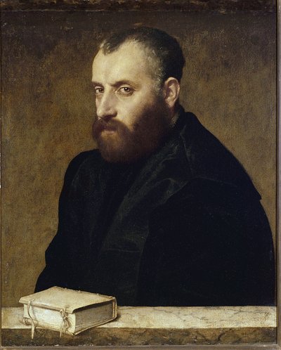 Ritratto di uno studioso da Giovanni Battista Moroni