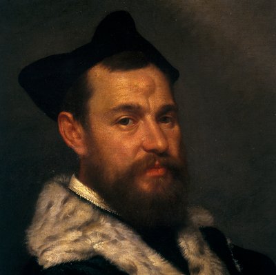 Ritratto di un magistrato (dettaglio) da Giovanni Battista Moroni