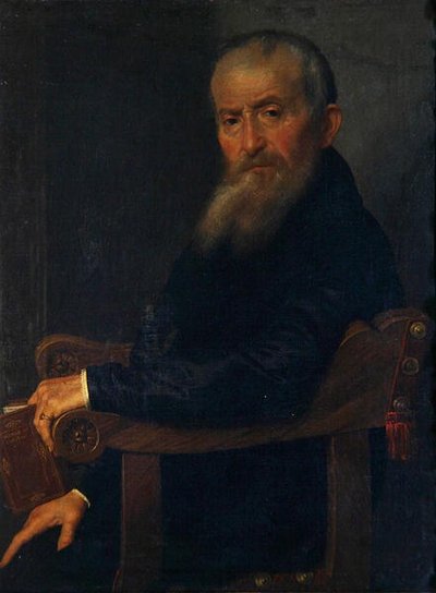 Ritratto del poeta Giovanni Antonio Pantera, c.1571-72 da Giovanni Battista Moroni
