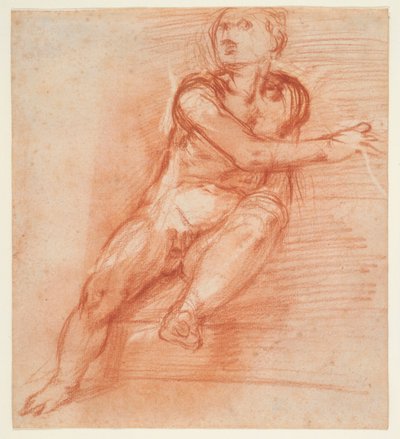 Studio di un giovane da Giovanni Battista Naldini