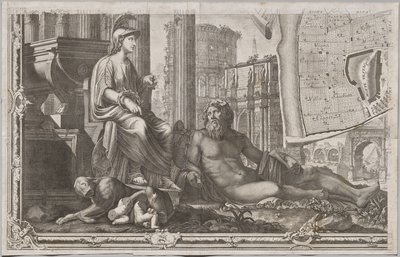 Nuova pianta di Roma data in luce da Giambattista Nolli l’anno MDCCXLVII, conosciuta come La Pianta Grande di Roma da Giovanni Battista Nolli