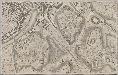 Nuova pianta di Roma data in luce da Giambattista Nolli l’anno MDCCXLVII, conosciuta come La Pianta Grande di Roma da Giovanni Battista Nolli