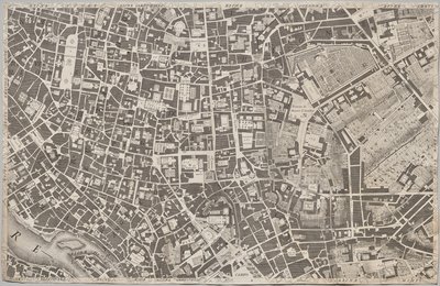 Nuova pianta di Roma data in luce da Giambattista Nolli l’anno MDCCXLVII, conosciuta come La Pianta Grande di Roma da Giovanni Battista Nolli