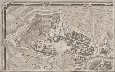Nuova pianta di Roma data in luce da Giambattista Nolli l’anno MDCCXLVII, conosciuta come La Pianta Grande di Roma da Giovanni Battista Nolli