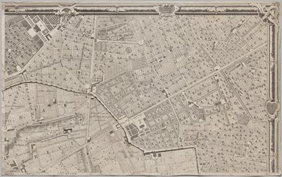 Nuova pianta di Roma data in luce da Giambattista Nolli l’anno MDCCXLVII, conosciuta come La Pianta Grande di Roma da Giovanni Battista Nolli