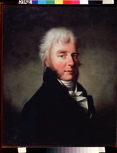 Ritratto del principe Sergei F. Golitsyn da Giovanni Battista Ortolani Damon