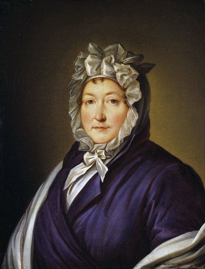 Ritratto della principessa Vavara Golitsin da Giovanni Battista Ortolani Damon