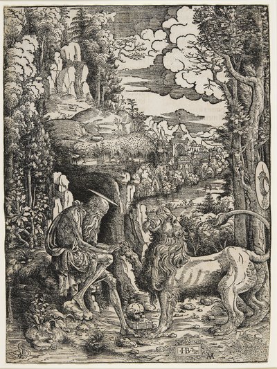 San Girolamo e il leone, c.1509 da Giovanni Battista Palumba