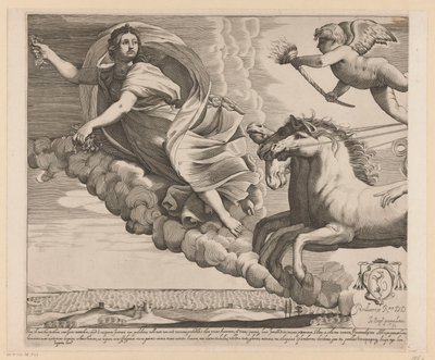 Apollo e Aurora (parte sinistra) da Giovanni Battista Pasqualini