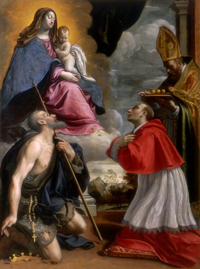 Madonna con Bambino e Santi da Giovanni Battista Pesari
