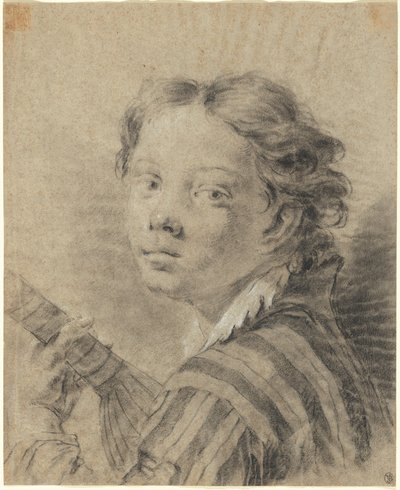 Un ragazzo con un liuto da Giovanni Battista Piazzetta